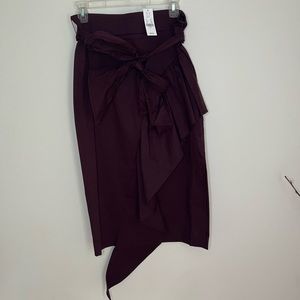 New York & Company purple skirt